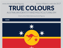 Tablet Screenshot of newaustralianflag.org